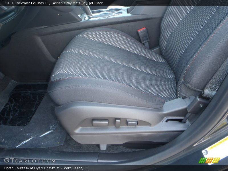 Ashen Gray Metallic / Jet Black 2013 Chevrolet Equinox LT