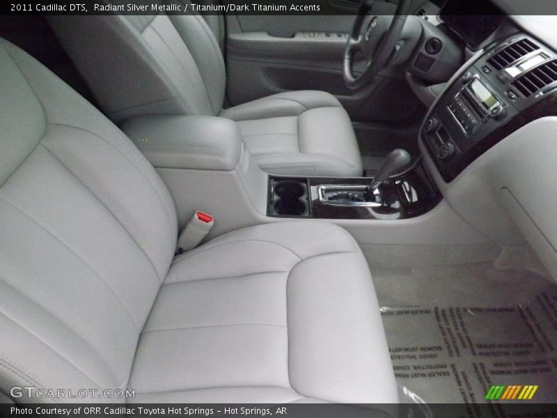 Radiant Silver Metallic / Titanium/Dark Titanium Accents 2011 Cadillac DTS