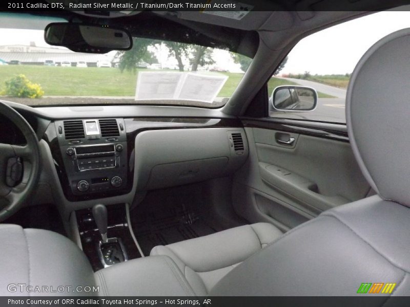 Radiant Silver Metallic / Titanium/Dark Titanium Accents 2011 Cadillac DTS