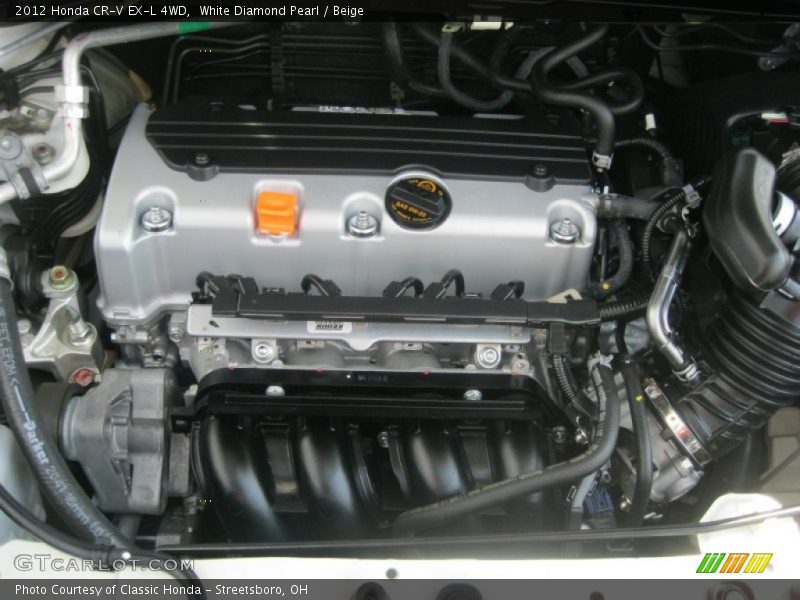 2012 CR-V EX-L 4WD Engine - 2.4 Liter DOHC 16-Valve i-VTEC 4 Cylinder