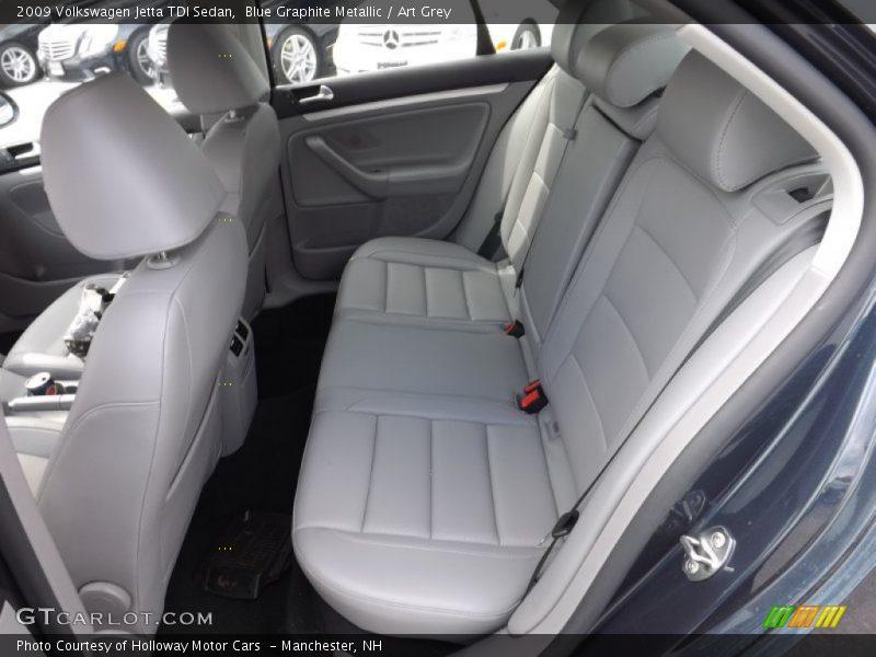 Blue Graphite Metallic / Art Grey 2009 Volkswagen Jetta TDI Sedan