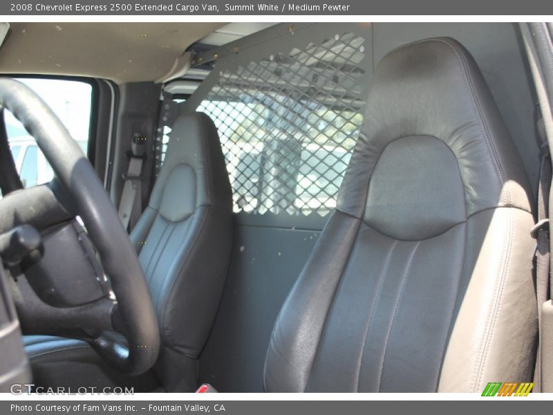 Summit White / Medium Pewter 2008 Chevrolet Express 2500 Extended Cargo Van