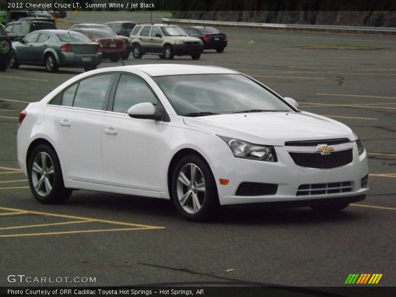 Summit White / Jet Black 2012 Chevrolet Cruze LT