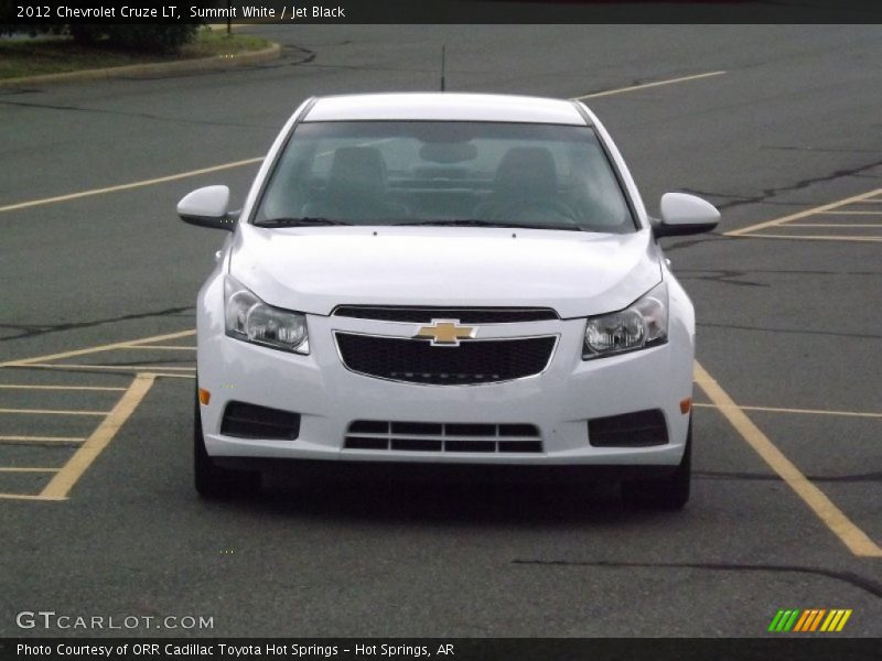 Summit White / Jet Black 2012 Chevrolet Cruze LT