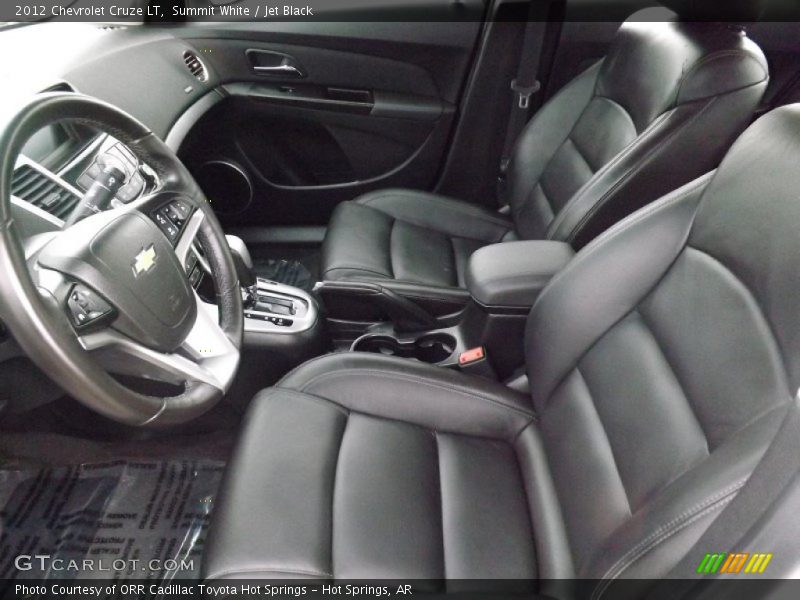 Summit White / Jet Black 2012 Chevrolet Cruze LT