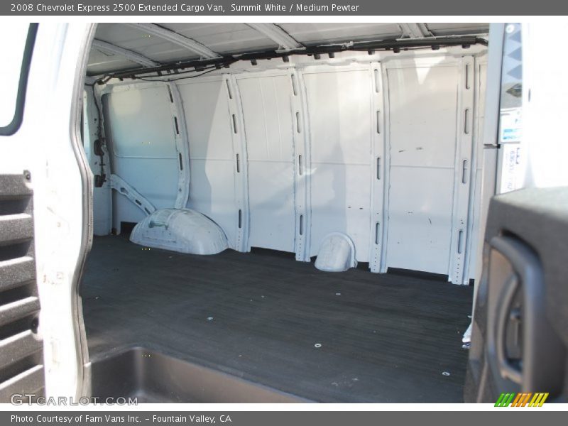 Summit White / Medium Pewter 2008 Chevrolet Express 2500 Extended Cargo Van