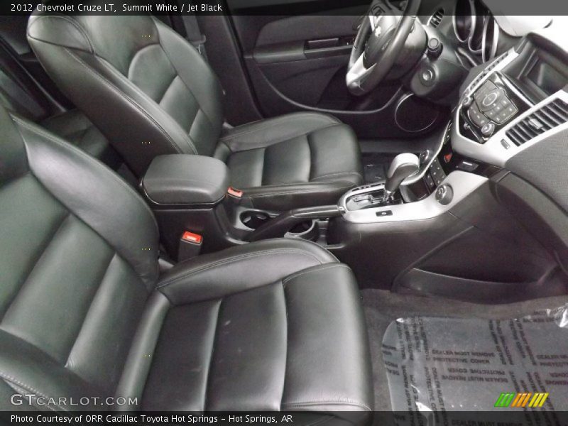 Summit White / Jet Black 2012 Chevrolet Cruze LT