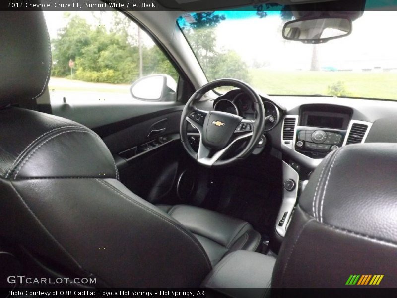 Summit White / Jet Black 2012 Chevrolet Cruze LT