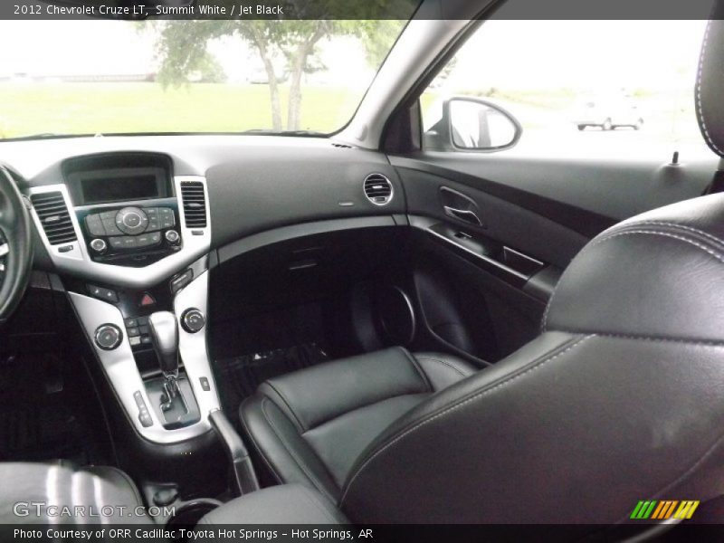 Summit White / Jet Black 2012 Chevrolet Cruze LT