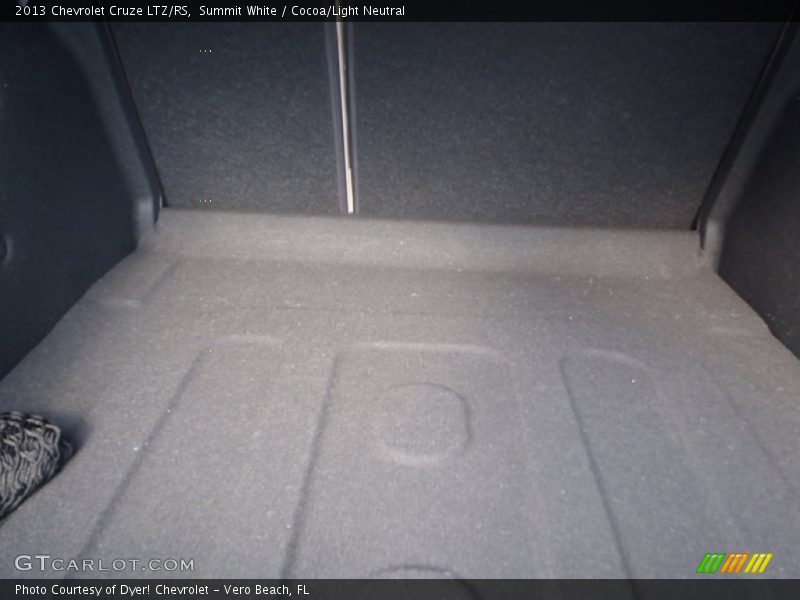 Summit White / Cocoa/Light Neutral 2013 Chevrolet Cruze LTZ/RS