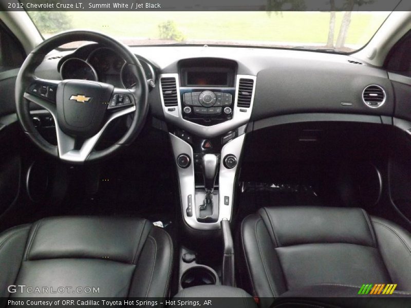 Summit White / Jet Black 2012 Chevrolet Cruze LT