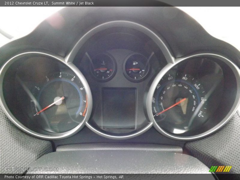 Summit White / Jet Black 2012 Chevrolet Cruze LT