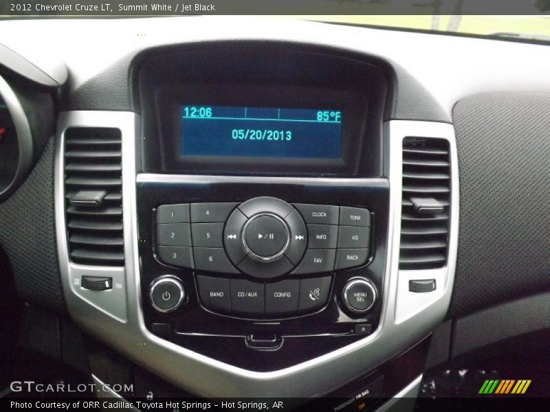 Summit White / Jet Black 2012 Chevrolet Cruze LT