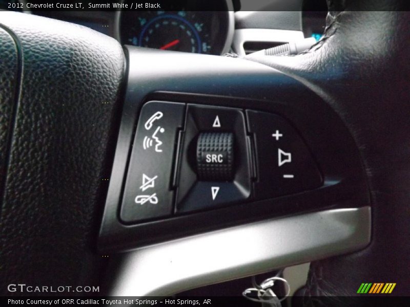 Summit White / Jet Black 2012 Chevrolet Cruze LT