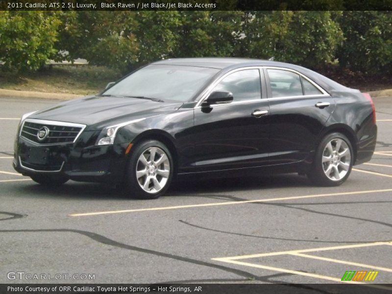 Black Raven / Jet Black/Jet Black Accents 2013 Cadillac ATS 2.5L Luxury