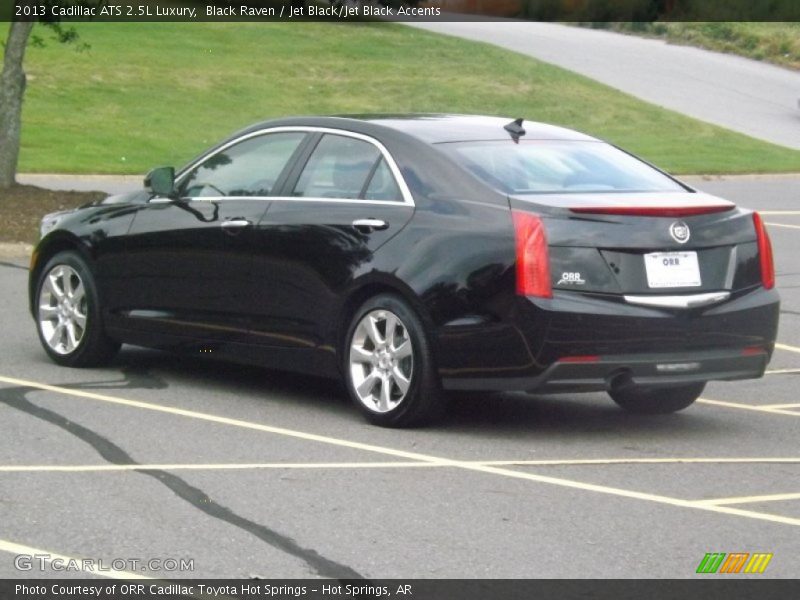 Black Raven / Jet Black/Jet Black Accents 2013 Cadillac ATS 2.5L Luxury