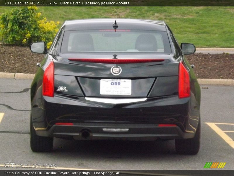 Black Raven / Jet Black/Jet Black Accents 2013 Cadillac ATS 2.5L Luxury