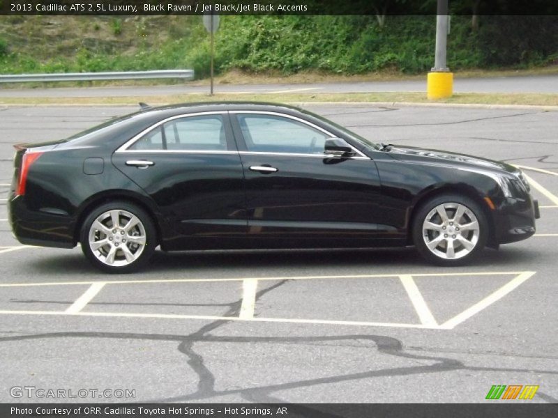 Black Raven / Jet Black/Jet Black Accents 2013 Cadillac ATS 2.5L Luxury
