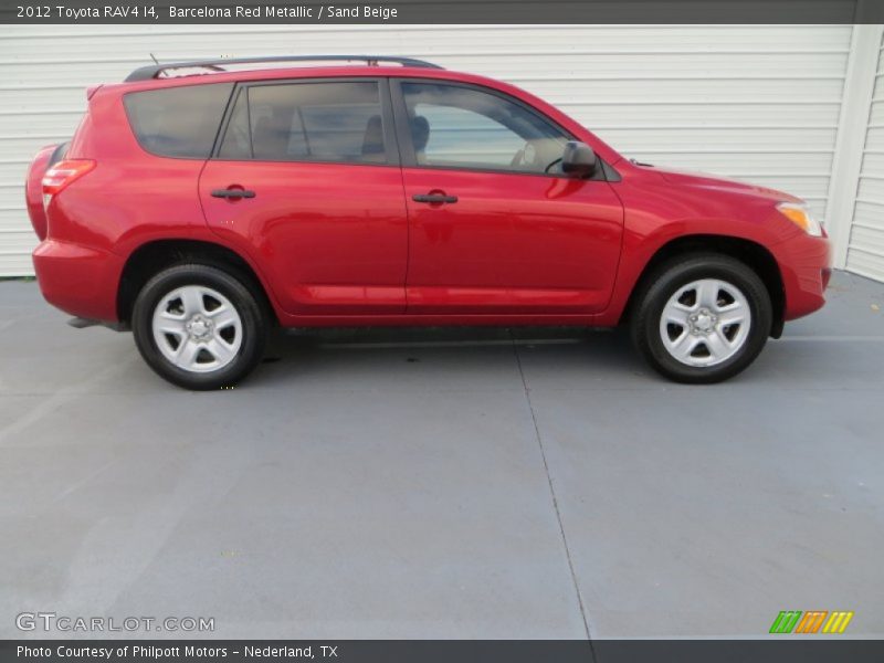 Barcelona Red Metallic / Sand Beige 2012 Toyota RAV4 I4