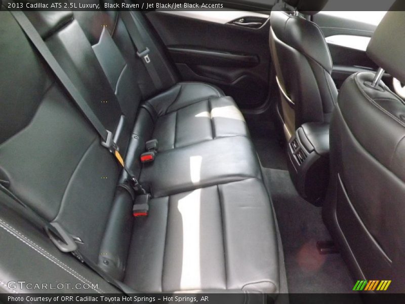 Black Raven / Jet Black/Jet Black Accents 2013 Cadillac ATS 2.5L Luxury