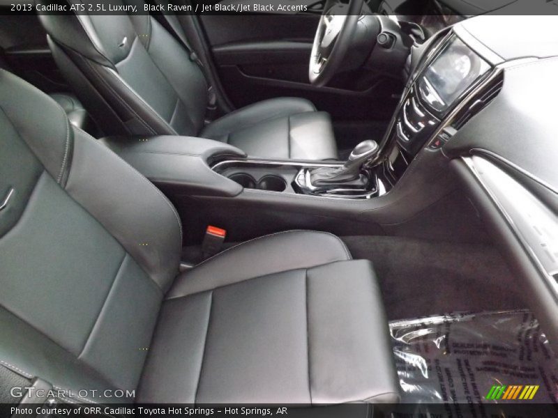 Black Raven / Jet Black/Jet Black Accents 2013 Cadillac ATS 2.5L Luxury