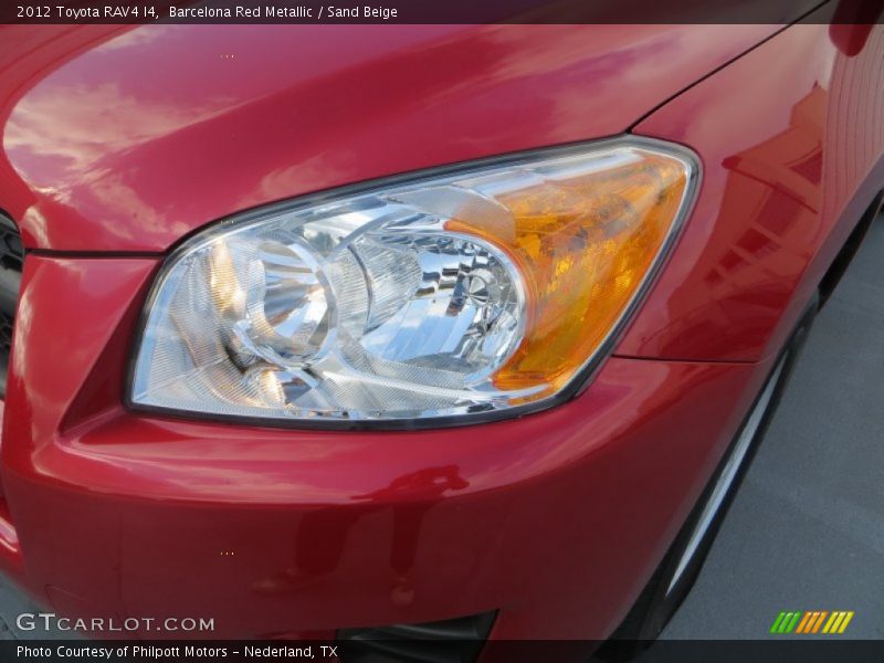 Barcelona Red Metallic / Sand Beige 2012 Toyota RAV4 I4