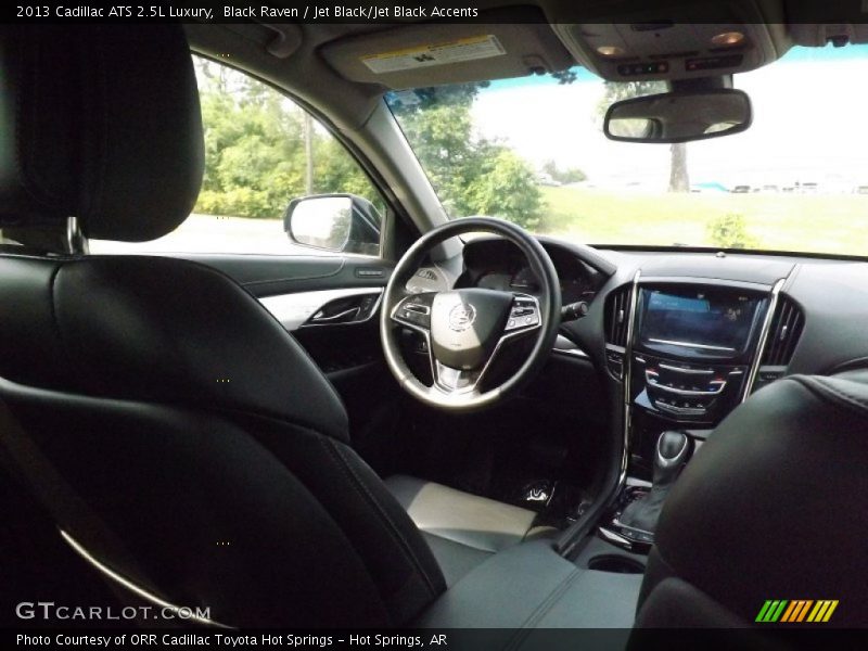 Black Raven / Jet Black/Jet Black Accents 2013 Cadillac ATS 2.5L Luxury