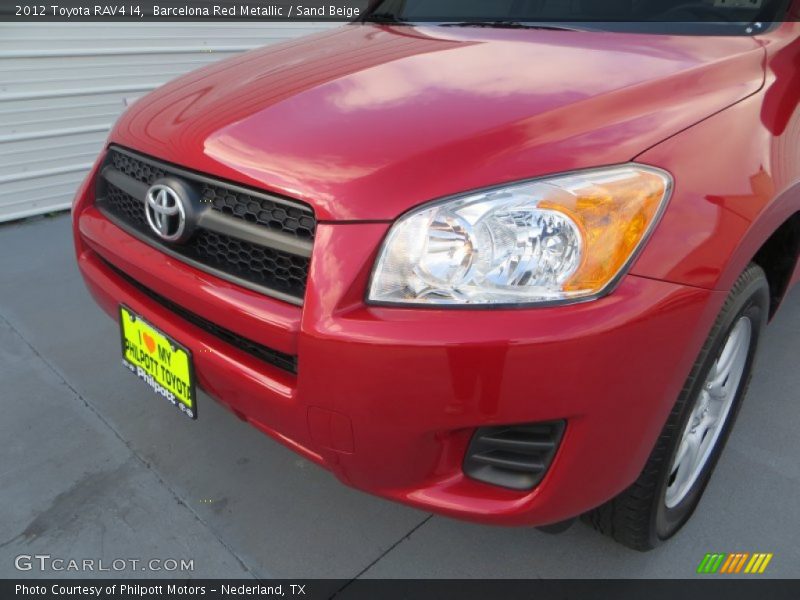 Barcelona Red Metallic / Sand Beige 2012 Toyota RAV4 I4