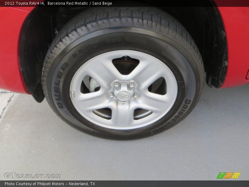 Barcelona Red Metallic / Sand Beige 2012 Toyota RAV4 I4