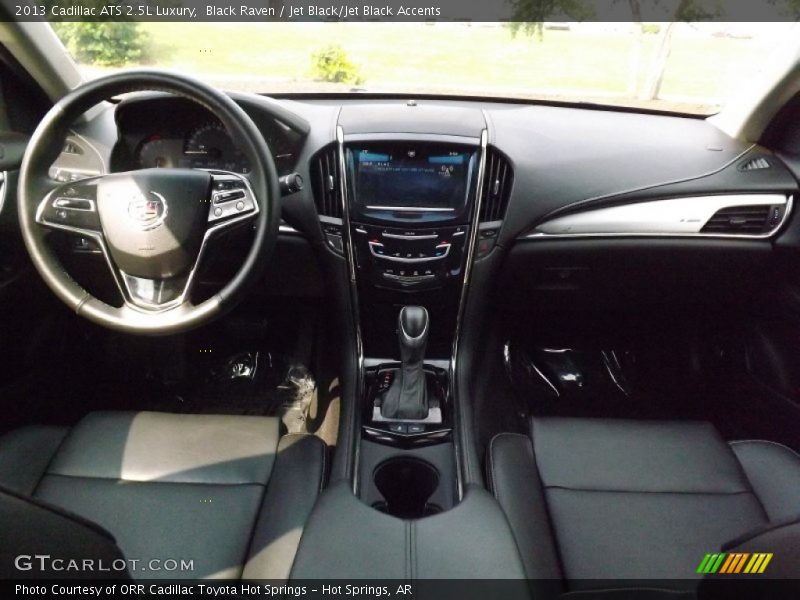 Black Raven / Jet Black/Jet Black Accents 2013 Cadillac ATS 2.5L Luxury