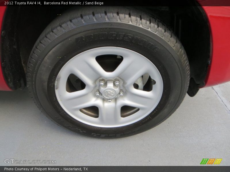 Barcelona Red Metallic / Sand Beige 2012 Toyota RAV4 I4