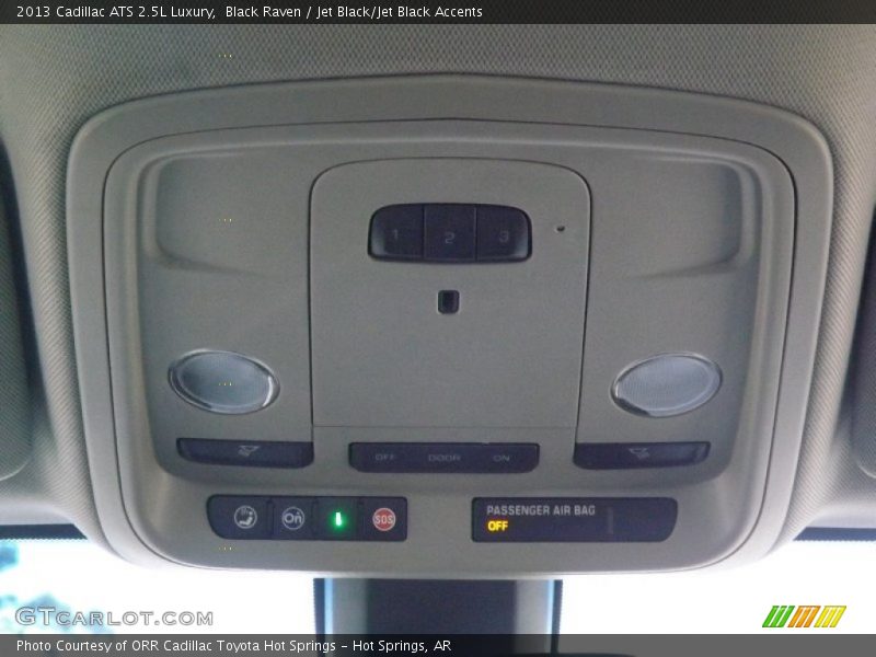 Black Raven / Jet Black/Jet Black Accents 2013 Cadillac ATS 2.5L Luxury