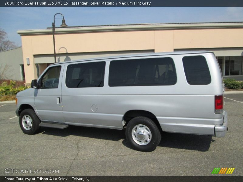 Silver Metallic / Medium Flint Grey 2006 Ford E Series Van E350 XL 15 Passenger