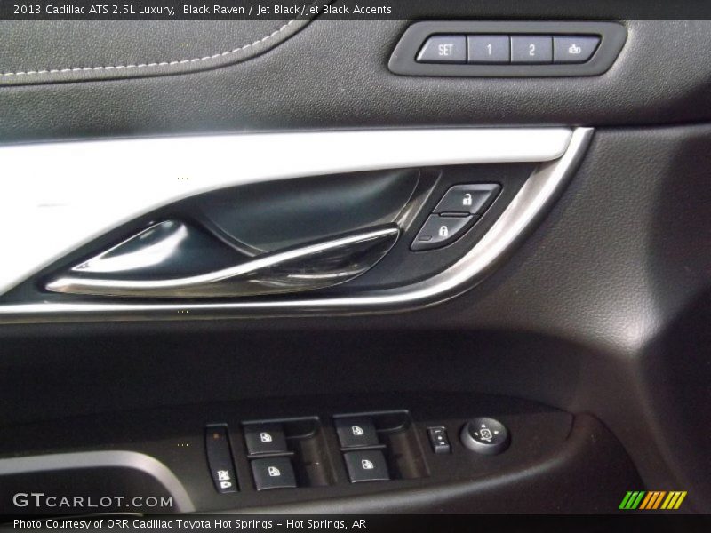 Black Raven / Jet Black/Jet Black Accents 2013 Cadillac ATS 2.5L Luxury