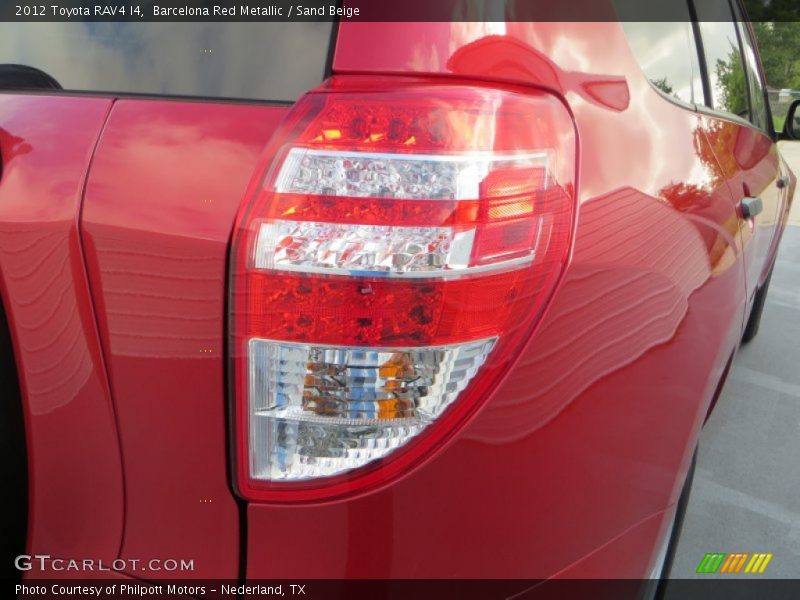 Barcelona Red Metallic / Sand Beige 2012 Toyota RAV4 I4