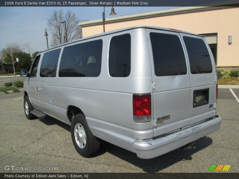 Silver Metallic / Medium Flint Grey 2006 Ford E Series Van E350 XL 15 Passenger