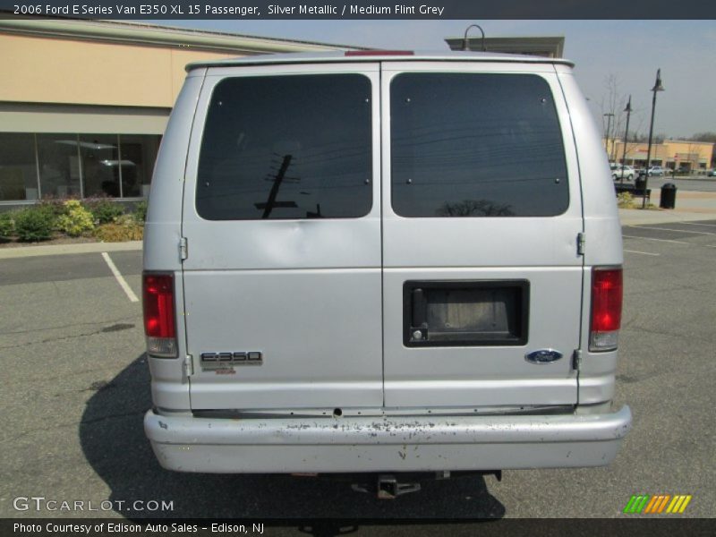 Silver Metallic / Medium Flint Grey 2006 Ford E Series Van E350 XL 15 Passenger