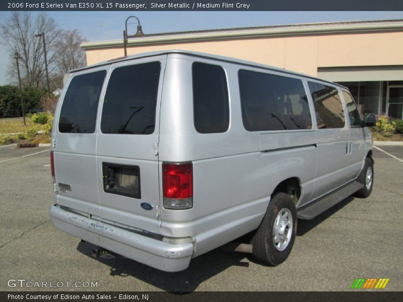 Silver Metallic / Medium Flint Grey 2006 Ford E Series Van E350 XL 15 Passenger