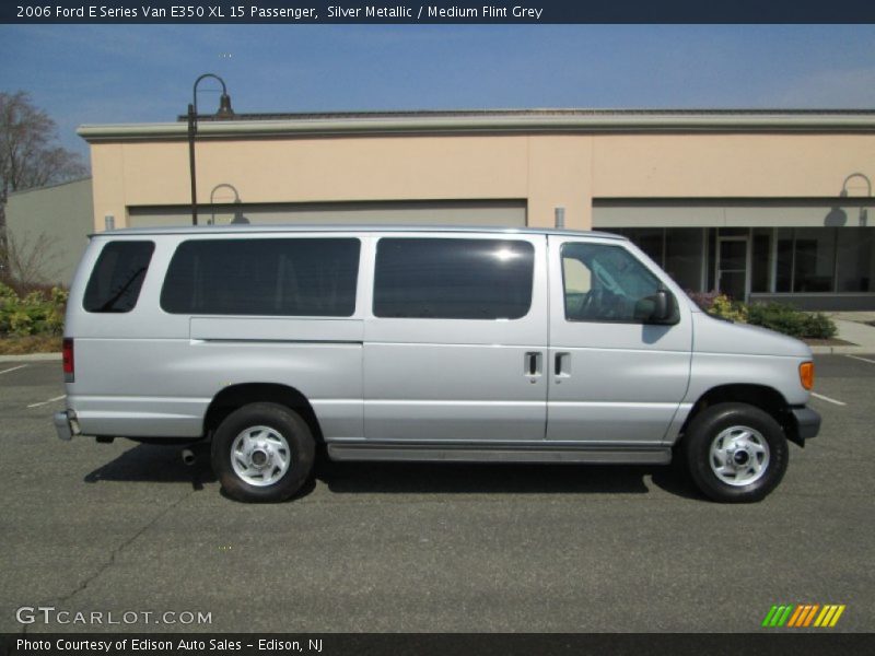 Silver Metallic / Medium Flint Grey 2006 Ford E Series Van E350 XL 15 Passenger