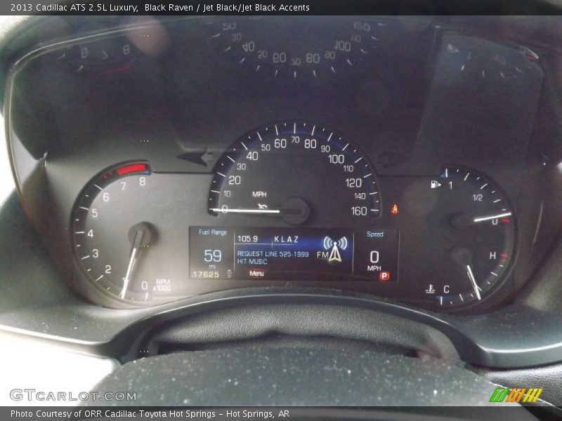 Black Raven / Jet Black/Jet Black Accents 2013 Cadillac ATS 2.5L Luxury