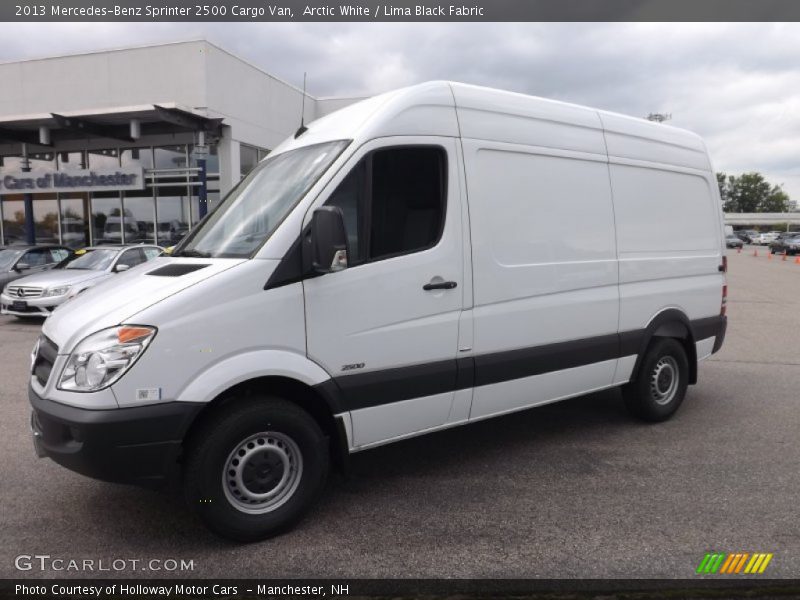 Arctic White / Lima Black Fabric 2013 Mercedes-Benz Sprinter 2500 Cargo Van