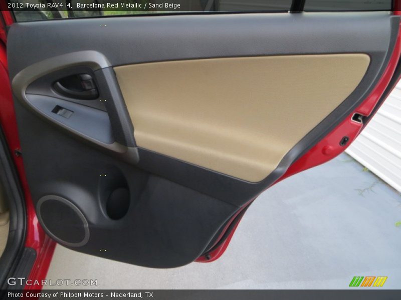 Barcelona Red Metallic / Sand Beige 2012 Toyota RAV4 I4