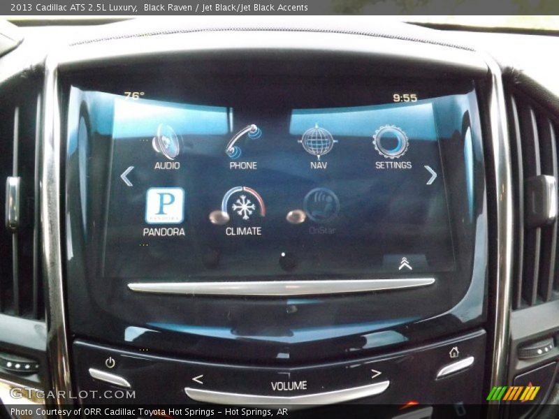 Black Raven / Jet Black/Jet Black Accents 2013 Cadillac ATS 2.5L Luxury