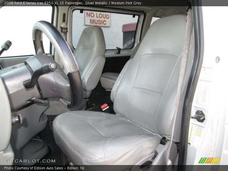 Silver Metallic / Medium Flint Grey 2006 Ford E Series Van E350 XL 15 Passenger