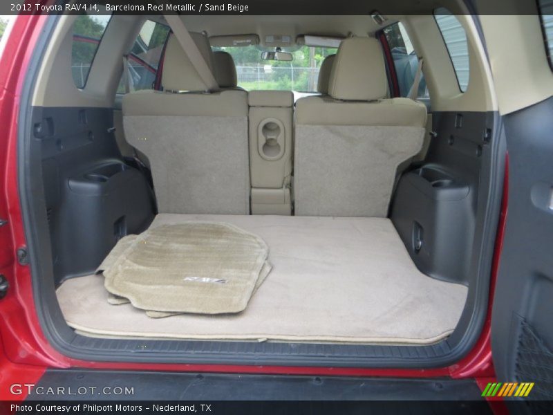Barcelona Red Metallic / Sand Beige 2012 Toyota RAV4 I4