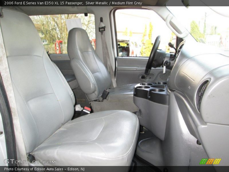 Silver Metallic / Medium Flint Grey 2006 Ford E Series Van E350 XL 15 Passenger