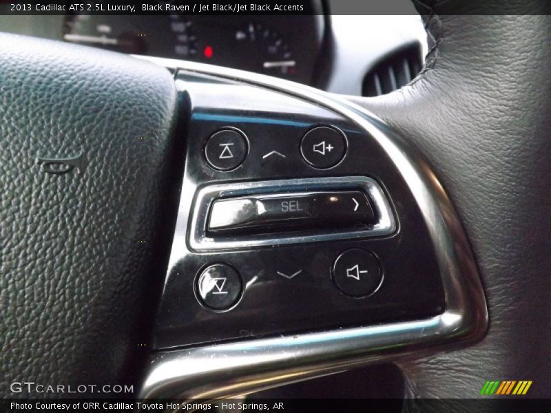 Black Raven / Jet Black/Jet Black Accents 2013 Cadillac ATS 2.5L Luxury