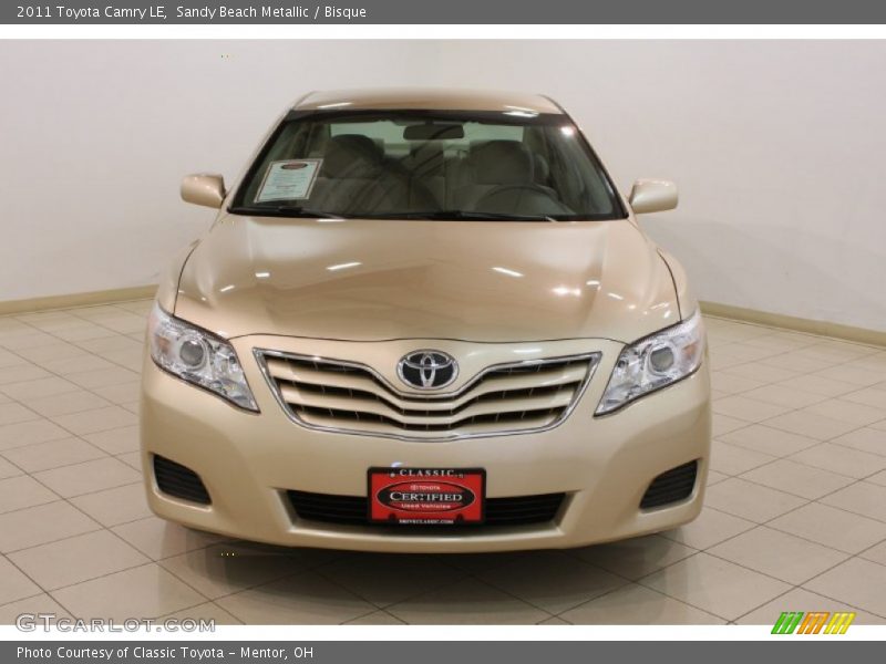 Sandy Beach Metallic / Bisque 2011 Toyota Camry LE