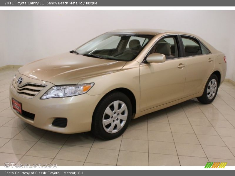 Sandy Beach Metallic / Bisque 2011 Toyota Camry LE
