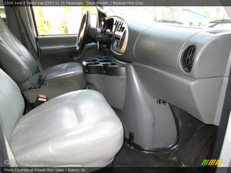 Silver Metallic / Medium Flint Grey 2006 Ford E Series Van E350 XL 15 Passenger